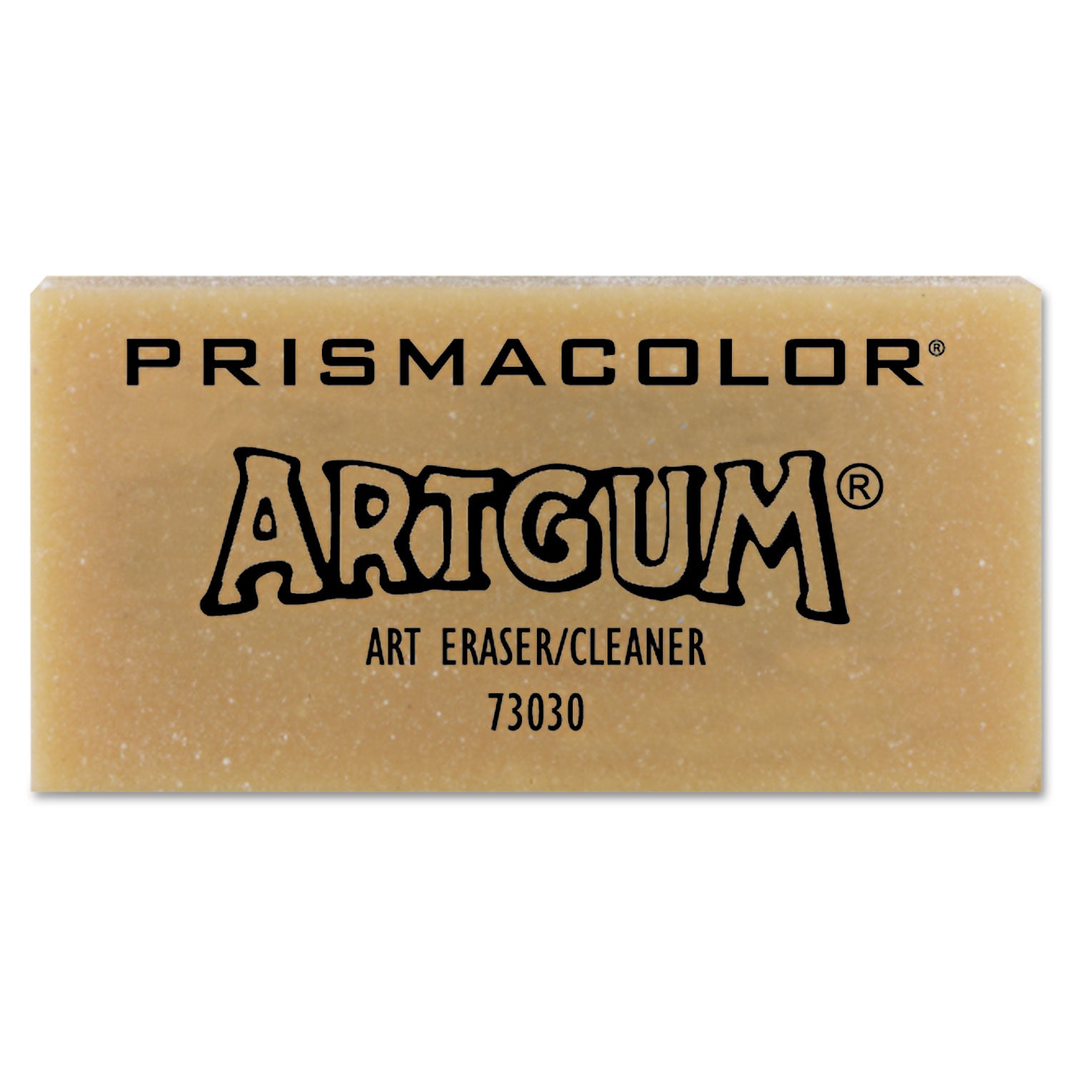 Prismacolor ARTGUM Eraser, For Pencil Marks, Rectangular Block, Large, Off White, Dozen (73030)