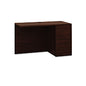 HON 10500 Series L Workstation Return, Full-Height Right Ped, 48w x 24d x 29.5h, Mahogany (105905RNN)