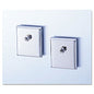 Universal Cubicle Accessory Mounting Magnets, Silver, (UNV08172)