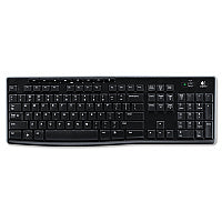 Logitech K270 Wireless Keyboard, USB Unifying Receiver, Black (920003051)