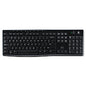 Logitech K270 Wireless Keyboard, USB Unifying Receiver, Black (920003051)