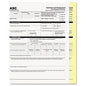 ICONEX Digital Carbonless Paper, 2-Part, 8.5 x 11, White/Canary, 1,250/Carton (90771006)
