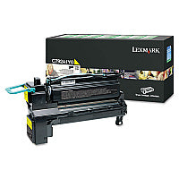 Lexmark C792A1YG Return Program Toner, 6,000 Page-Yield, Yellow