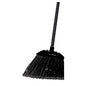 Rubbermaid Commercial Angled Lobby Broom, Poly Bristles, 35" Handle, Black (637400BLA)