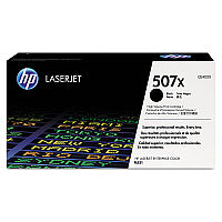 HP 507X, (CE400X) High-Yield Black Original LaserJet Toner Cartridge