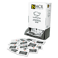 MCR Safety Lens Cleaning Towelettes, 100/Box (LCT)