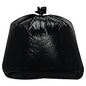Trinity Plastics Low-Density Can Liners, 56 gal, 1.6 mil, 43" x 47", Black, Flat Pack, 100/Carton (ML4347X)