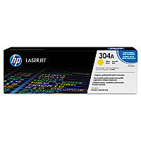 HP 304A, (CC532A) Yellow Original LaserJet Toner Cartridge
