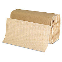 GEN(R) Single Fold Paper Towels, 1-Ply, Brown, 4000 Towels (GEN1507)
