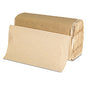 GEN(R) Single Fold Paper Towels, 1-Ply, Brown, 4000 Towels (GEN1507)