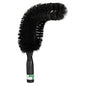Unger StarDuster Pipe Brush, Green Polypropylene Bristles, 7.5" Brush, 6" Black Plastic Handle