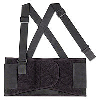 ergodyne ProFlex 1650 Economy Elastic Back Support Brace, Medium, 30" to 34" Waist, Black (11093)