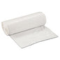 Inteplast Group Low-Density Commercial Can Liners, 30 gal, 0.8 mil, 30" x 36", White, Interleaved Roll, 25 Bags/Roll, 8 Rolls/Carton (SL3036XHW)