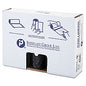 Inteplast Group Low-Density Commercial Can Liners, 60 gal, 1.4 mil, 38" x 58", Black, Interleaved Roll, 20 Bags/Roll, 5 Rolls/Carton (SLW3858SHK)