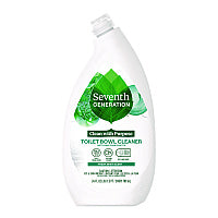 Seventh Generation Toilet Bowl Cleaner, Fresh Mint Scent, 24 oz Bottle, 4/Carton (45166CT)