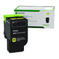 Lexmark 78C1XY0 Return Program Extra High-Yield Toner, 5,000 Page-Yield, Yellow
