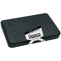 Carter's Pre-Inked Felt Stamp Pad, 4.2"5x 2.75", Black (21081)