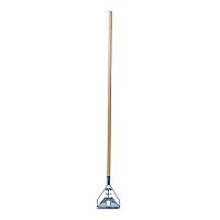 Boardwalk(R) 605 Quick Change Metal Head 54" Wood Mop Handle (BWK605)