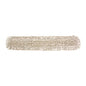 Boardwalk(R) Dust Mop Head, 3" x 48", Cotton, White (BWK1048)