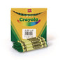 Crayola Bulk Crayons, Regular Size, 0.31" x 3.63", Green, 12/Box (520836044)