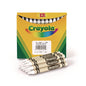 Crayola Bulk Crayons, Regular Size, 0.31" x 3.63", White, 12/Box (520836053)