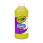 Crayola Artista II Washable Tempera Paint, Yellow, 16 oz Bottle (543115034)
