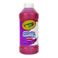 Crayola Artista II Washable Tempera Paint, Red, 16 oz Bottle (543115038)