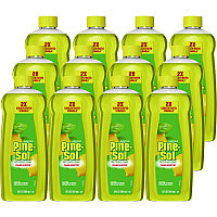Pine-Sol Multi-Surface Cleaner Concentrated, Lemon Fresh Scent, 14 oz Bottle, 12/Carton (60148CT)