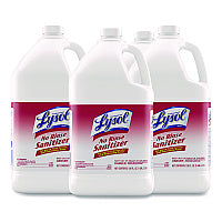 Lysol No Rinse Sanitizer Concentrate, 1 gal Bottle, 4/Carton (74389)
