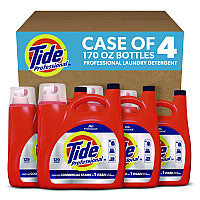 Tide(R) Professional Liquid Laundry Detergent, 170 oz., 4 Pour Bottles (14119)