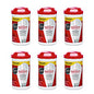 No-Rinse Sanitizing Multi-Surface Wipes, Unscented, White, 175/Container, 6/Carton (P66784)