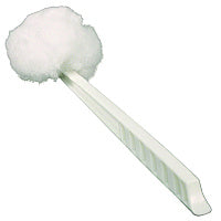 Impact Deluxe Toilet Bowl Mop, 10" Handle, 4.5" Mop Head, White, 25/Carton (2042591)