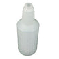 Impact Plastic Bottles with Graduations, 32 oz, Clear, 12/Carton (5032WGDZUN)