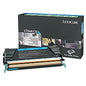 Lexmark C748H1CG Return Program High-Yield Toner, 10,000 Page-Yield, Cyan