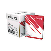 Universal Copy Paper Convenience Carton, 92 Bright, 20 lb Bond Weight, 8.5 x 11, White, 500 Sheets/Ream, 5 Reams/Carton (UNV11289)