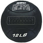 Champion Sports Rhino Promax Elite Medicine Ball, 12 lb, Black (PRX12)