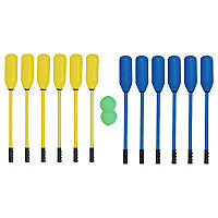 Champion Sports Soft Polo Set, 24" Long, (12) Sticks/(2) 7" Balls (PXSET)