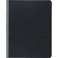 Acco Pressboard Report Cover with Tyvek Reinforced Hinge, Two-Piece Prong Fastener, 3" Capacity, 8.5 x 11, Black/Black (25971)