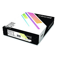 Universal Deluxe Colored Paper, 20 lb Bond Weight, 8.5 x 11, Canary, 500/Ream (UNV11201)