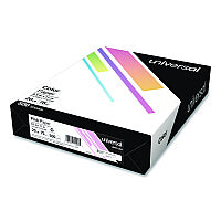 Universal Deluxe Colored Paper, 20 lb Bond Weight, 8.5 x 11, Pink, 500/Ream (UNV11204)