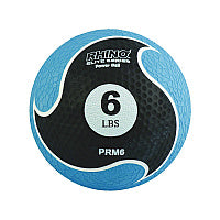 Champion Sports Rhino Elite Medicine Ball, 6 lb, Blue (PRM6)