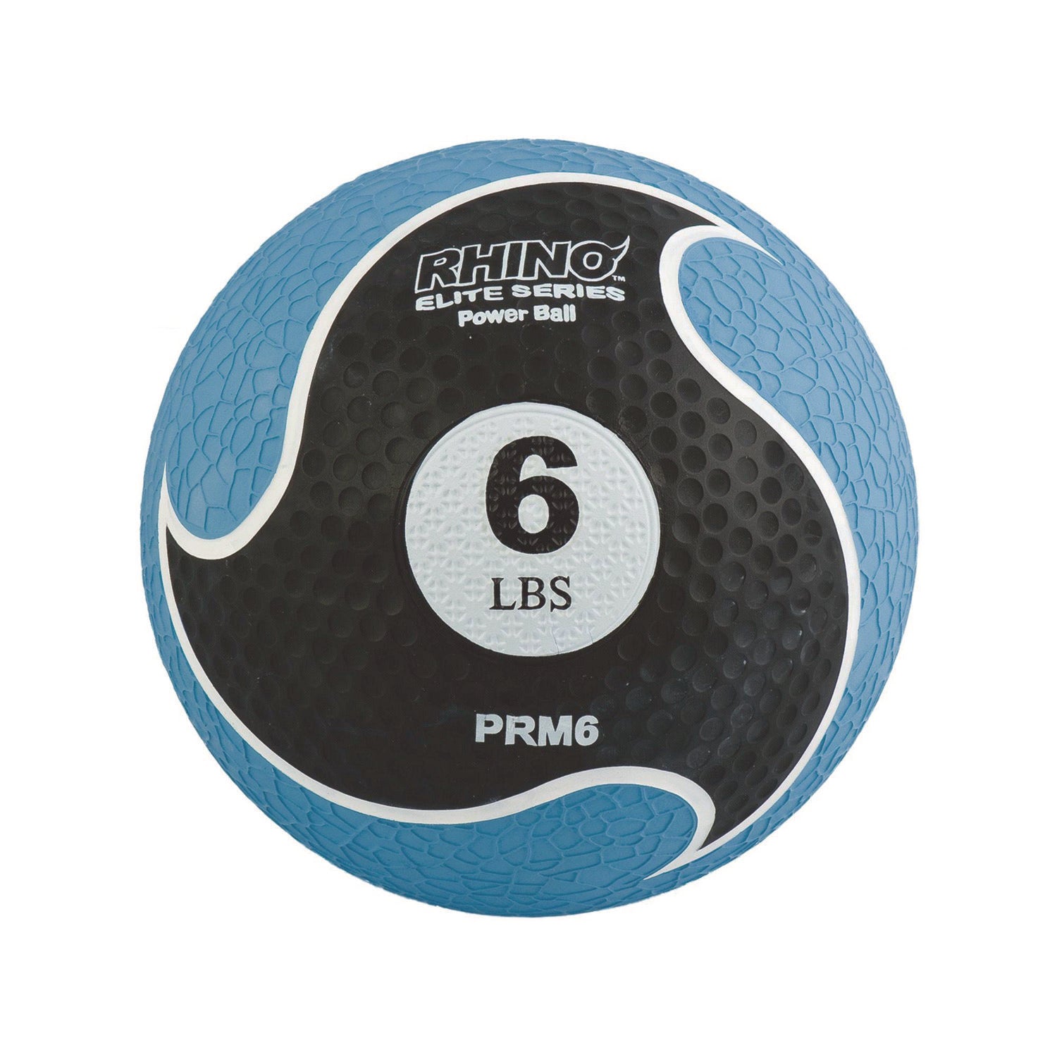 Champion Sports Rhino Elite Medicine Ball, 6 lb, Blue (PRM6)