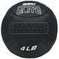 Champion Sports Rhino Promax Elite Medicine Ball, 4 lb, Black (PRX4)