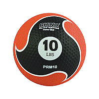 Champion Sports Rhino Elite Medicine Ball, 10 lb, Orange (PRM10)
