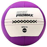 Champion Sports Rhino Promax Medicine Ball, 16 lb, Purple (RPX16)
