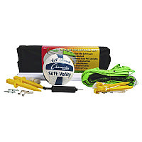 Champion Sports Deluxe Volleyball Set, Official-Size Volleyball, Volleyball Net (VBSET)
