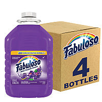 Fabuloso(R) Multi-Use Cleaner, Lavender Scent, 4 Gallons (53058)