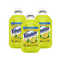 Fabuloso(R) Multi-use Cleaner, Lemon Scent, 169 oz., 3 Bottles (96987)
