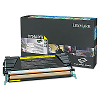 Lexmark C748H1YG Return Program High-Yield Toner, 10,000 Page-Yield, Yellow