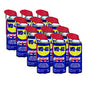 WD-40 Smart Straw Spray Lubricant, 11 oz Aerosol Can, 12/Carton (490040)